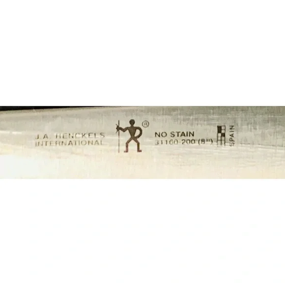 New J.A. Henckels International Classic Carving Knife Stainless Steel Black POM